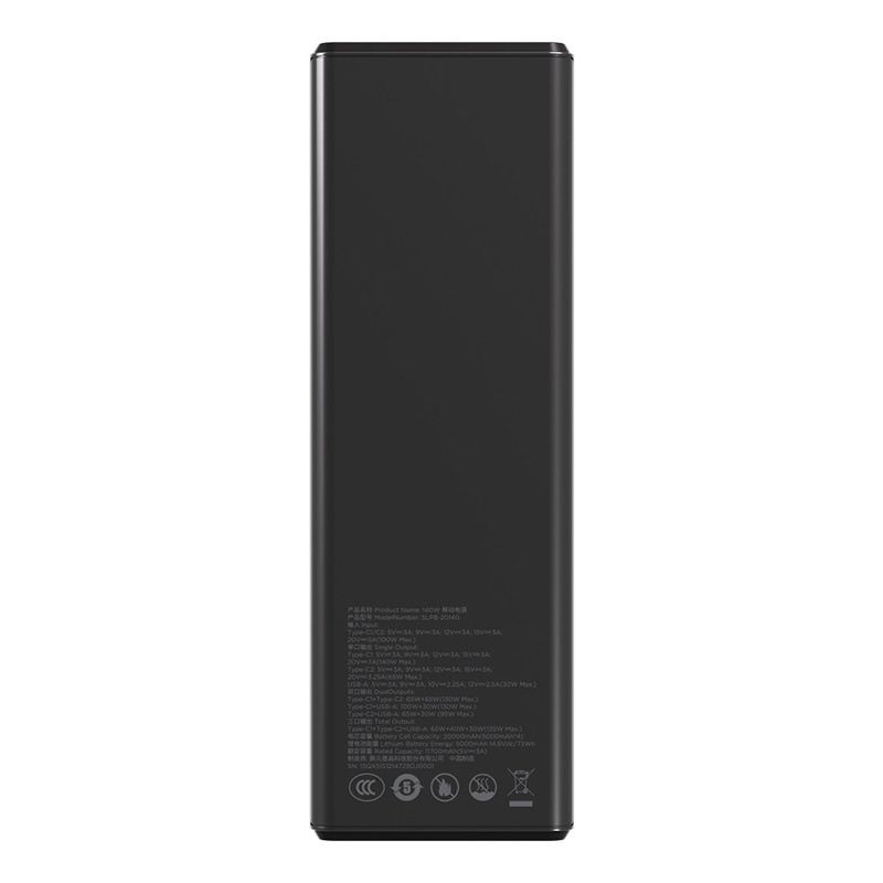 Lenovo Thinkplus FLUXO Pioneer 140W 20000mAh Digital Hybrid Power Bank