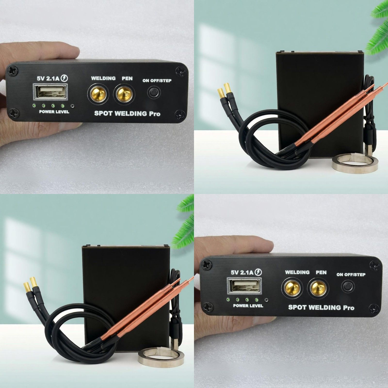Portable Battery Spot Welder – 5000mAh, 650A High-Power Welding Machine