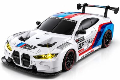 BMW M4 1:24 Scale 4WD Drift RC Car – 2.4GHz Remote Control Racing Car with LED Lights — Best Selling