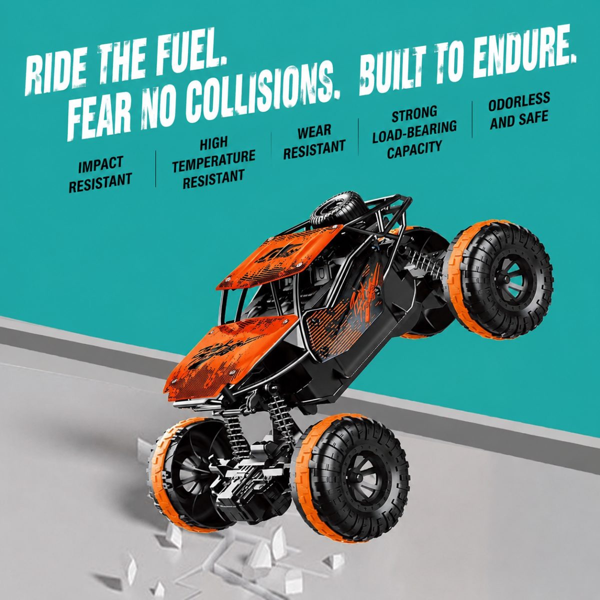 2WD Alloy Off-Road Rock Crawler RC Car – Rechargeable Remote Control Climbing Car — RC & Toys