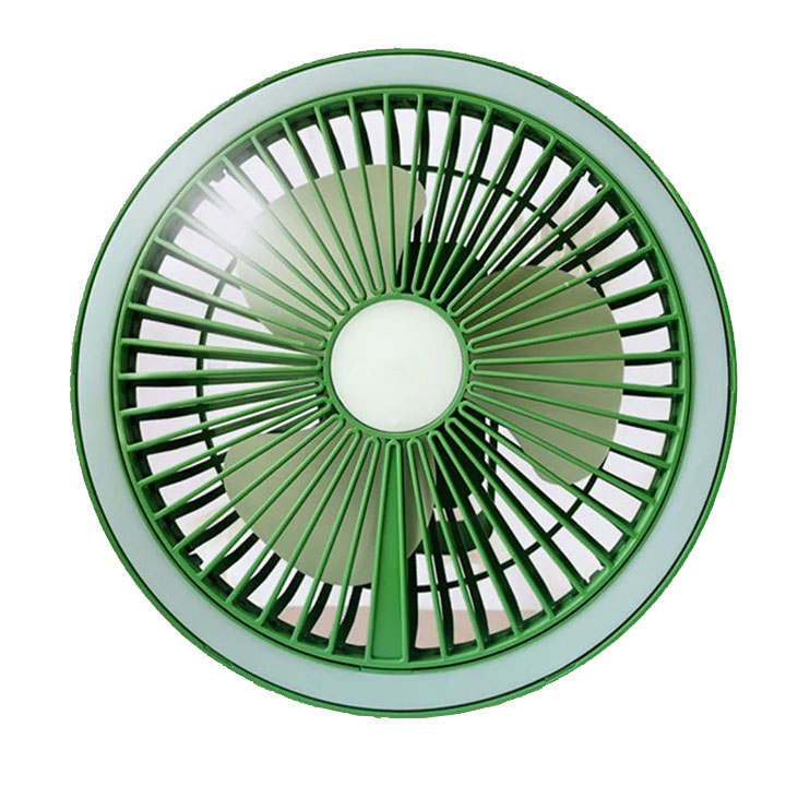 Mini Desktop Rechargeable Fan JD-F11, Table / Camping / Lamp / Colorful Fan — Rechargeable Fan