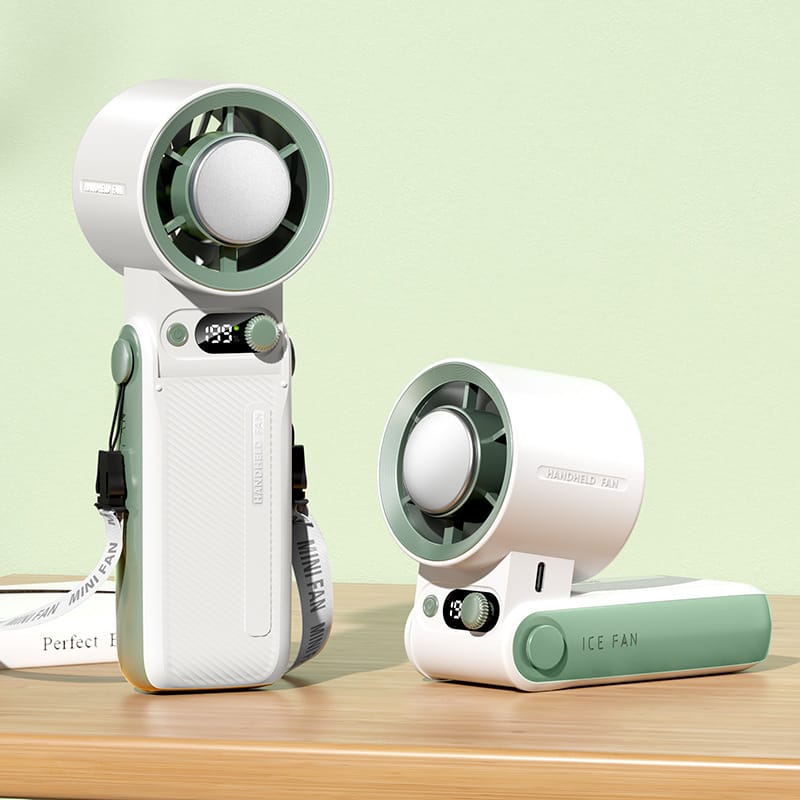 A228 Rechargeable Handheld Ice Cooling Fan — Best Selling