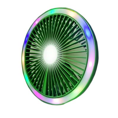 Mini Desktop Rechargeable Fan JD-F11, Table / Camping / Lamp / Colorful Fan — Rechargeable Fan (view 2)