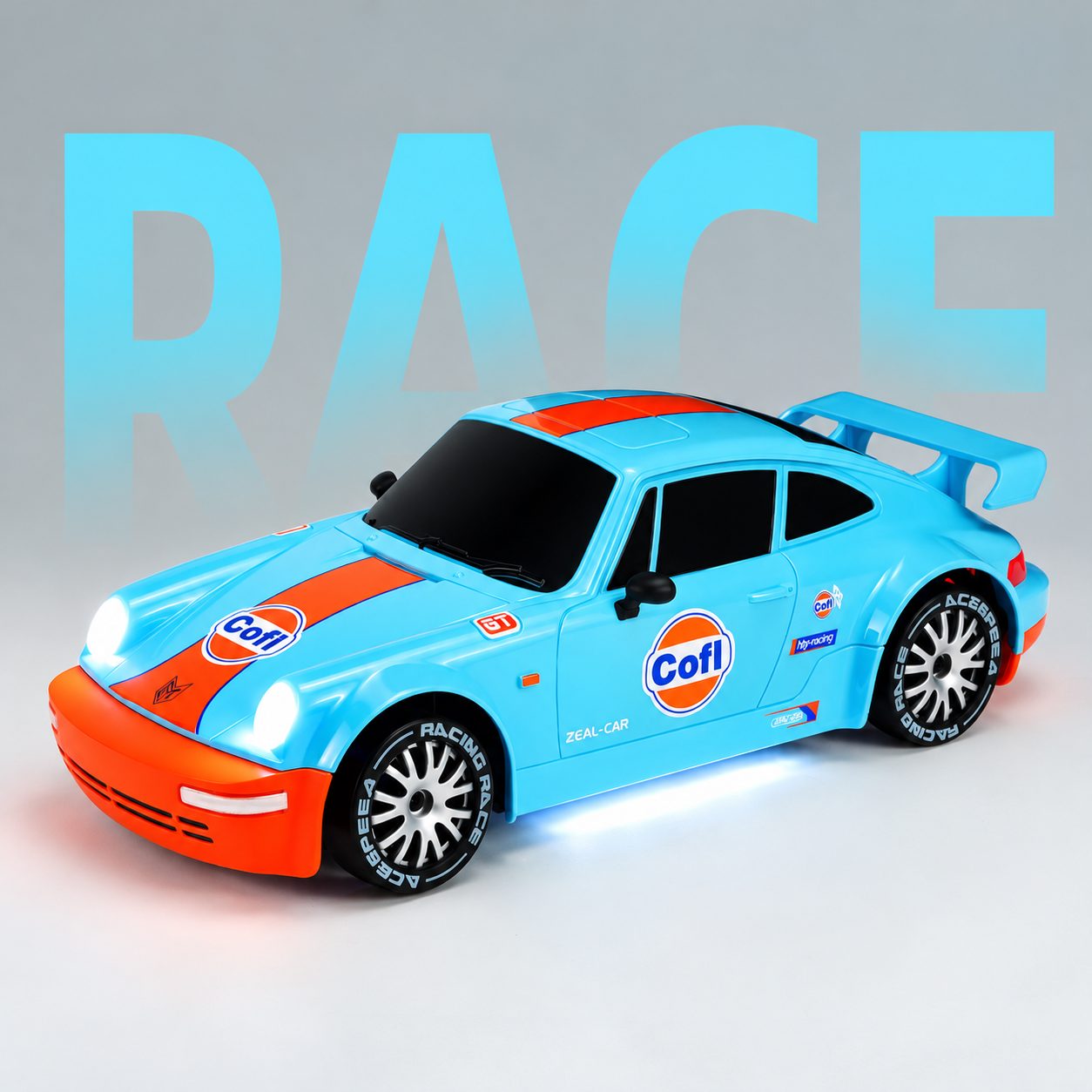 Fayee 1:20 Scale 4WD RC Drift Racing Car with Lights & Remote Control