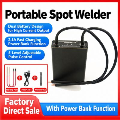 Portable Battery Spot Welder – 5000mAh, 650A High-Power Welding Machine