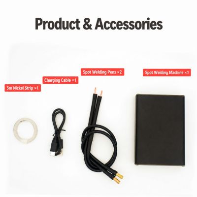 Portable Battery Spot Welder – 5000mAh, 650A High-Power Welding Machine