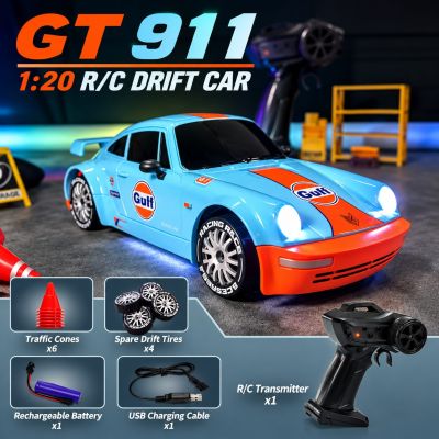 Fayee 1:20 Scale 4WD RC Drift Racing Car with Lights & Remote Control