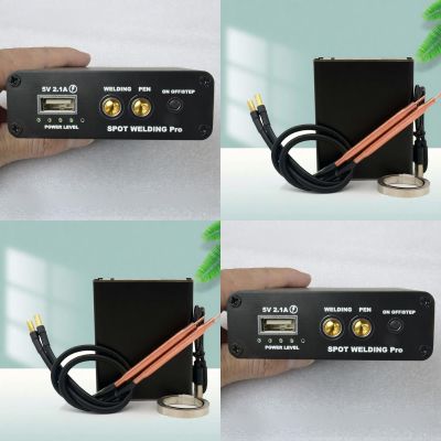 Portable Battery Spot Welder – 5000mAh, 650A High-Power Welding Machine