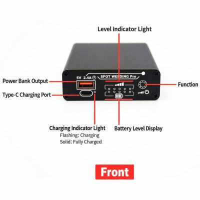Portable Battery Spot Welder – 5000mAh, 650A High-Power Welding Machine